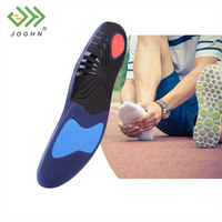 JOGHN Koreksi Kustom Dukungan Lengkungan Ortopedi Orthotic Plantar Fasciitis Sol Dalam Sol Poron