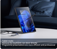 Nouveauté 13 pouces Intel Celeron 11e génération écran tactile métal étudiant éducation bureau Windows 11 2 en 1 tablette ordinateur portable avec stylo