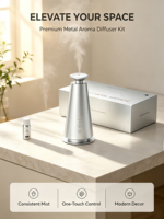 Diffuseur d'arômes professionnel sans eau à commande à distance, avec lumière dimmable, pour hôtels de luxe et halls d'accueil