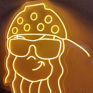 Enseigne néon <span class=keywords><strong>Anime</strong></span> suspendue au mur Dimmer Control Brightness Adjustable Acrylic Neon Sign - Product Image 6