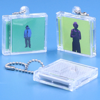 Porte-clés mini album CD NFC SUNSHING, pendentif disque vinyle transparent GPPS personnalisé avec photo, accessoire cadeau musical Kpop