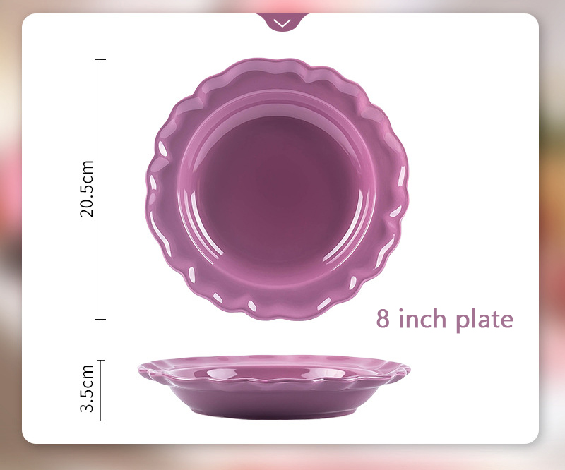 8 pouces plaque-B