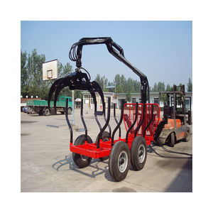 مقطورة تحميل مع رافعة - Product Image 1