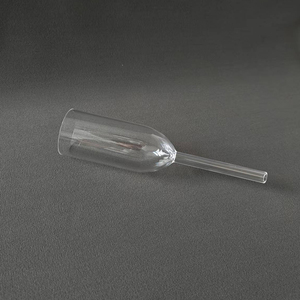 Tubo de ensayo de vidrio de cuarzo transparente personalizado Tubo de vidrio resistente al calor - Product Image 1