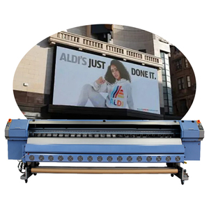 เครื่องพิมพ์ SolVent ขนาด 3.2 เมตร ติดตั้งหัวพิมพ์ <span class=keywords><strong>Konica</strong></span> 512i 30pl จำนวน 4/8 หัว สำหรับพิมพ์ป้าย แบนเนอร์ สติ๊กเกอร์ รูปภาพ และผ้าแคนวาส - Product Image 4