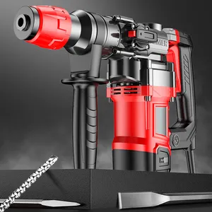 850W Impact Demoledor Wall Drill Taladro Rotomartillo Variable Speed Electric Tools Rotary Hammer Power Drills With Wrench