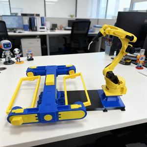 תעשייתי כיתה אוטומטית 7-ציר mig רב תכליתיים mig ריתוך תחנת עבודה רובוטי מודל סולם 1:10 - Product Image 4