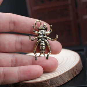 Adorno de Críquet de Latón, Insecto de Cobre Sólido, Decoración de Escritorio, Hogar u Oficina, Estilo Tradicional, Regalo Artesanal - Product Image 4