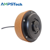 Moteur de moyeu servo sans balais de précision AMPSTech 5,5 pouces 7 Nm pour roue électrique de robot mobile autonome, personnalisation OEM disponible