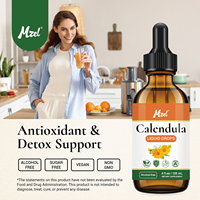 Extrait de Calendula Naturel en Gouttes Liquides – Soutient la Santé de la Peau et le Système Immunitaire – Teinture Végétale