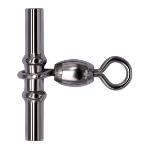 Émerillons <span class=keywords><strong>de</strong></span> <span class=keywords><strong>pêche</strong></span> à <span class=keywords><strong>la</strong></span> ligne croisée en acier inoxydable et laiton <span class=keywords><strong>de</strong></span> haute qualité, 30 mm, à trois voies, pivotants, pour eau salée, garantie 3 ans - Product Image 1