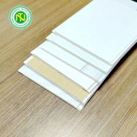 Panel de Revestimiento de Paredes para Materiales de Construcción de Fábrica de Guangzhou, Láminas de Madera, Panel de PVC Cuadrado, Techo Contemporáneo para Apartamentos