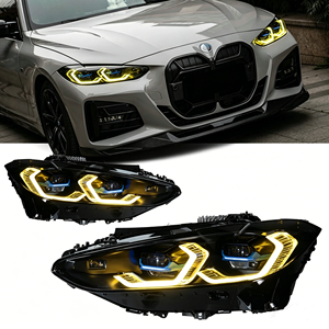 Pour Série 4 G22/G23/G26 M4, phares LED à double couleur 6000K jaune blanc 12V 36W 6000 lumens, nouveaux phares laser DRL - Product Image 3