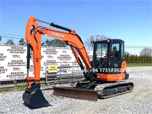 รถขุดมือสอง Kubota KX057-4 กำลังแรง รถขุดขนาดเล็ก 5.4 ตัน KX057-4 มินิเอ็กซ์คาวาเตอร์ - Product Image 5