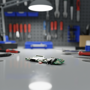 Placa conectora de carga micro USB con micrófono y conector de audio para Realme Narzo 30, paquete de servicio original - Product Image 3