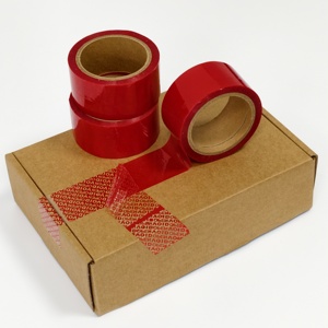 Etiquetas de Seguridad Autoadhesivas de Vinilo Impresas Personalizadas, con Adhesivo Fuerte, Anti-Manipulación, para Cajas de Regalo, Más Vendidas - Product Image 4