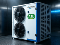 Com-Energy: Professionelle Box-Kondensationseinheit für Logistikzentren mit Elegant B Scroll Kompressor Luftgekühltes Kühlsystem