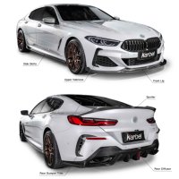 Kit de Alerón Delantero y Trasero de Fibra de Carbono Seca Karbel para BMW Serie 8 M850i 840i G14 G15 G16 2018 en Adelante