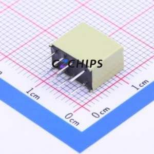 AGN20012 Signal Relay DIP,5.7x10.6mm Relay 12V 2 Changeover: 2C (DPDT-Changeover)::: 125V-AC/110V-DC AgPd+Gold Plated - Product Image 2