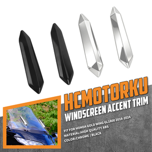 Cubierta Decorativa para Parabrisas de Motocicleta, para <span class=keywords><strong>Honda</strong></span> <span class=keywords><strong>Gold</strong></span> <span class=keywords><strong>Wing</strong></span> Goldwing GL1800 2018-2020 2021 2022 <span class=keywords><strong>2023</strong></span> 2024 - Product Image 2