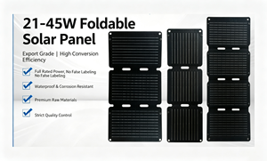 40W Portable Foldable <b>Solar</b> <b>Panel</b> ETFE Waterproof Lightweight Outdoor Camping Hiking Phone Laptop Power Bank USB - Product Image 3