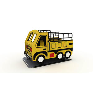 Aire de jeux extérieure de haute qualité sur le thème <span class=keywords><strong>du</strong></span> bus commercial TIGER, en plastique PE, équipement de parc d'attractions pour enfants - Product Image 1