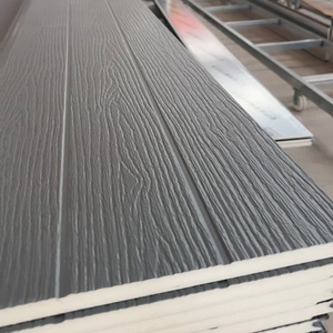 แผ่น<span class=keywords><strong>ผนัง</strong></span>โมดูลาร์สมัยใหม่สำหรับบ้านสำ<span class=keywords><strong>เร็</strong></span><span class=keywords><strong>จ</strong></span><span class=keywords><strong>รูป</strong></span> แผ่น<span class=keywords><strong>ผนัง</strong></span>แซนวิชสำหรับตกแต่งภายในและภายนอก พร้อมผิวสัมผัสลายหินอ่อน วัสดุเหล็ก - Product Image 1