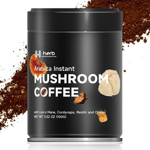 Café de setas de melena de León de etiqueta privada OEM y ODM sin azúcar para adultos Inmunidad y soporte de energía de refuerzo de enfoque sin OGM - Product Image 1