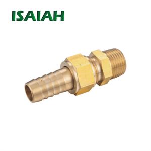 इसैया निर्माता न्यूमेटिक पार्ट्स पीतल की आईडी 9 मिमी ट्यूब के लिए सीधे पेगोडा शैली कनेक्टर बारब फिटिंग के माध्यम से सीधे - Product Image 3