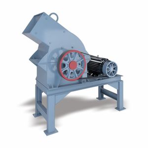 Concasseur à marteaux à moteur AC bleu haute rigidité pour le concassage de pierres et le traitement des déchets de construction - Product Image 2