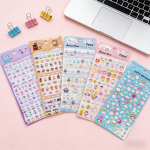 Adesivi Personalizzati 3D a Bolle Rotonde con Stampa CMYK per Premi per Bambini, Decorazioni Fai-da-Te e Regali Personalizzati - Product Image 2