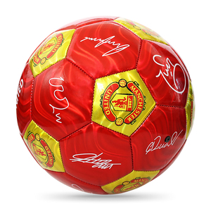 Ballon de football brillant métallique taille 5 pour un style signature, cousu à la machine, léger, pour jeunes et adultes - Product Image 4