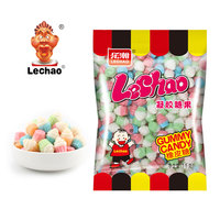 Bonbons en gros en forme de cupcake 3D, saveur fruits mélangés, bonbons mous à mâcher, sachet de 1 kg, bonbons gélifiés halal