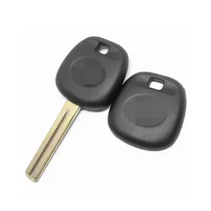 Original Product Delivery Fast T-oyota transponder key shell with black logo Flip Car Key Shell Case Replacement Fob