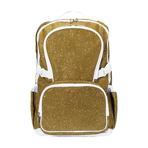 Preço de fábrica Qualidade Premium Lightweight Glitter Cheer Bag Sports Travel Sparkle Backpack para Mulheres Meninas