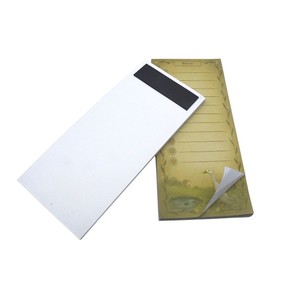 Wholesale Cute Magnetic Loose Leaf Paper Custom Size CMYK Printing Memo Pad with Logo - Product Image 4