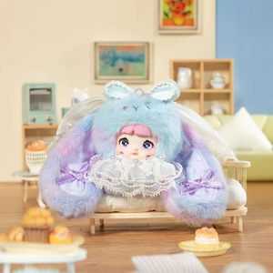 Pirinç Mibao <span class=keywords><strong>2nd</strong></span> nesil sevgiliye tavşan peluş kör kutu periferik bebek süs hediye kadın el sanatları - Product Image 4