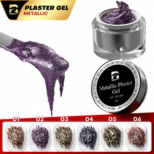 Beau Color Factory 6 colores Metálico Yeso <span class=keywords><strong>Gel</strong></span> Esmalte de uñas <span class=keywords><strong>Efecto</strong></span> 3D Yeso Pintura <span class=keywords><strong>Gel</strong></span> ODM Nail Art Yeso <span class=keywords><strong>Gel</strong></span> Esmalte - Product Image 1