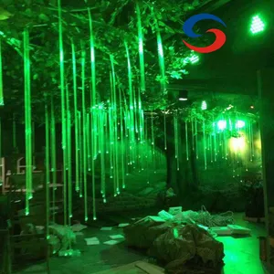 Günstige Preis Event liefert Party Dekoration 16w dmx Twinkle Glasfaser hängende Vorhang Lichter Sets