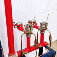 Produsen Peralatan Pemadam Kebakaran Silinder Penyelamat Kebakaran Otomatis HFC-227ea 4.2MPa Gas FM200 Pemadam Kebakaran Fleksibel