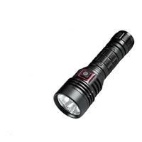 Lampe de poche LED à haute intensité G40 à 3 cœurs Batterie 21700 rechargeable par USB Projecteur longue portée Lampe de camping de taille paume IP65