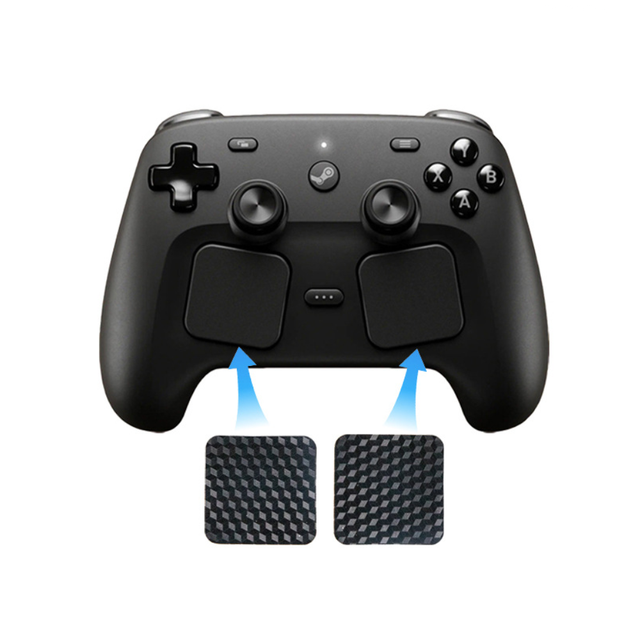 for Steam Deck Touchpad Sticker Carbon Fiber Skin Decal Anti-scratch PVC Protective Film for Steam Deck Console Accessories