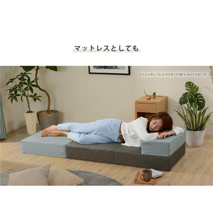 Modular Sofa <b>Bed</b> <b>Sponge</b> Fill Foldable Removable Cover Washable For Children And Adults - Product Image 4