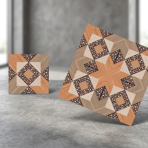 Marca Vistaar, último diseño marroquí, 12x12, baldosas de cerámica brillantes impresas digitalmente para construcciones de edificios comerciales - Product Image 1