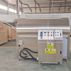 Máy rang lạc tự động bằng gas chất lượng cao, máy rang hạt điều bằng trống quay - Product Image 4