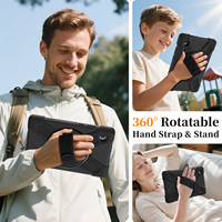 Étui de protection complet pour tablette Samsung Galaxy Tab A11 8.7 ''2025 360 Rotatable Hand Shoulder Strap Skin Shockproof Cover