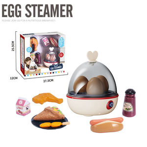 Juego de Juguetes de Imitación de Vaporera de Huevos con Sonido y Luz, Accesorios para Desarrollar Habilidades Motoras Finas, Juego de Roles de Cocina, Educación Temprana, Regalo para Niños - Product Image 3