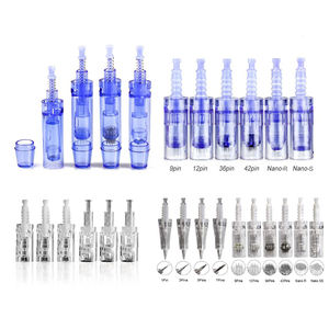 Agujas Desechables para Microneedling <span class=keywords><strong>Dr</strong></span>. <span class=keywords><strong>Pen</strong></span> A1 A6 N2 <span class=keywords><strong>MYM</strong></span>, Agujas para Derma <span class=keywords><strong>Pen</strong></span>, Cartuchos para Microneedling - Product Image 1