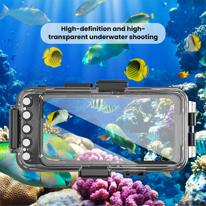 Housse de natation antichoc exclusive étanche IP68 30 mètres pour plongée <span class=keywords><strong>sous</strong></span>-<span class=keywords><strong>marine</strong></span> pour iPhone 14 11 Pro Max 2025 étui de téléphone portable - Product Image 4