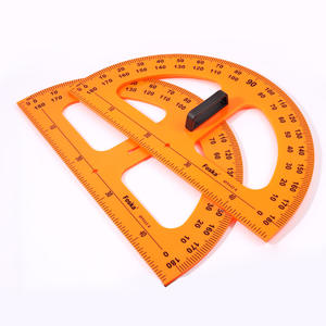 Foska ชุดเครื่องเขียนและอุปกรณ์การเรียนการ<span class=keywords><strong>สอน</strong></span>คณิตศาสตร์เครื่องมือวาดภาพวงเวียนขนาดใหญ่ชุดไม้โปรแทรกเตอร์อเนกประสงค์ - Product Image 1